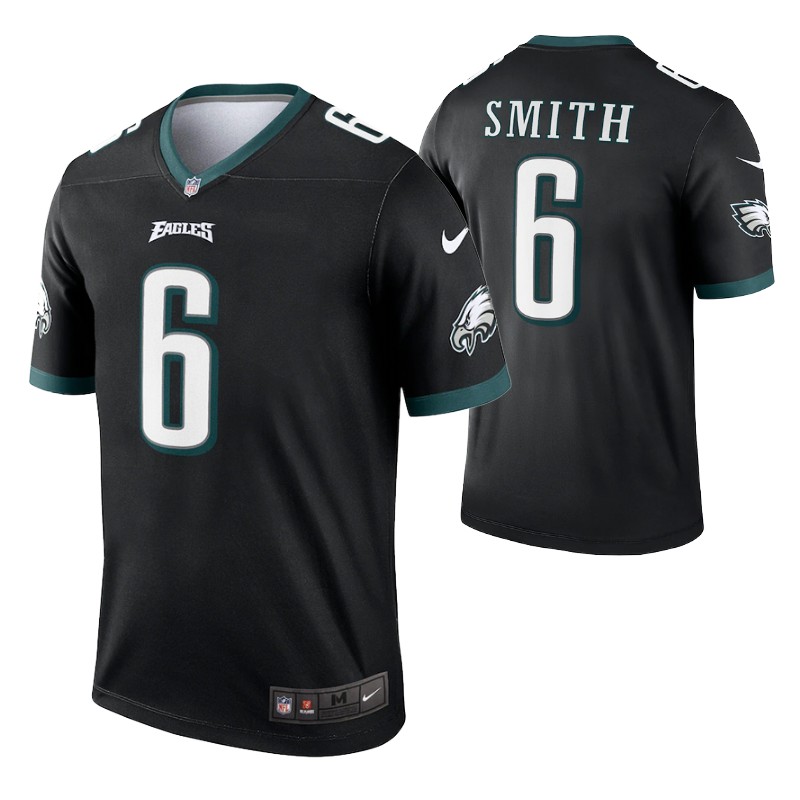 eagles-devonta-smith-jersey-black-legend-men's