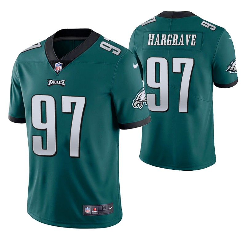 eagles-javon-hargrave-vapor-limited-green-jersey-men