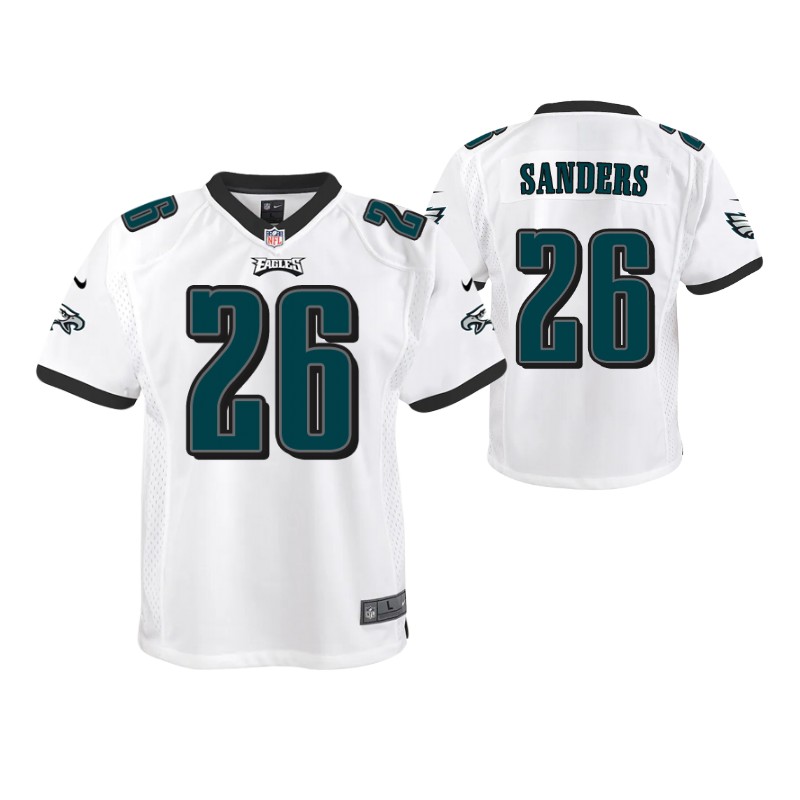 eagles-miles-sanders-game-youth-jersey-white