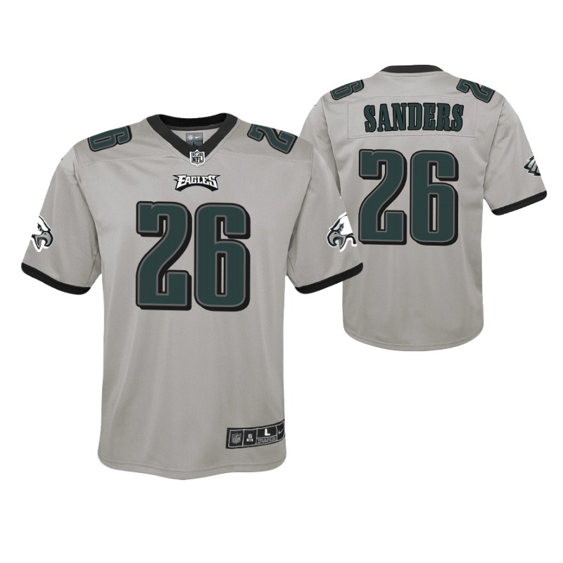 eagles-miles-sanders-inverted-game-youth-jersey-silver