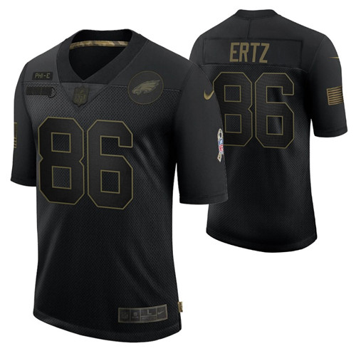 eagles-zach-ertz-2020-salute-to-service-jersey-black-men
