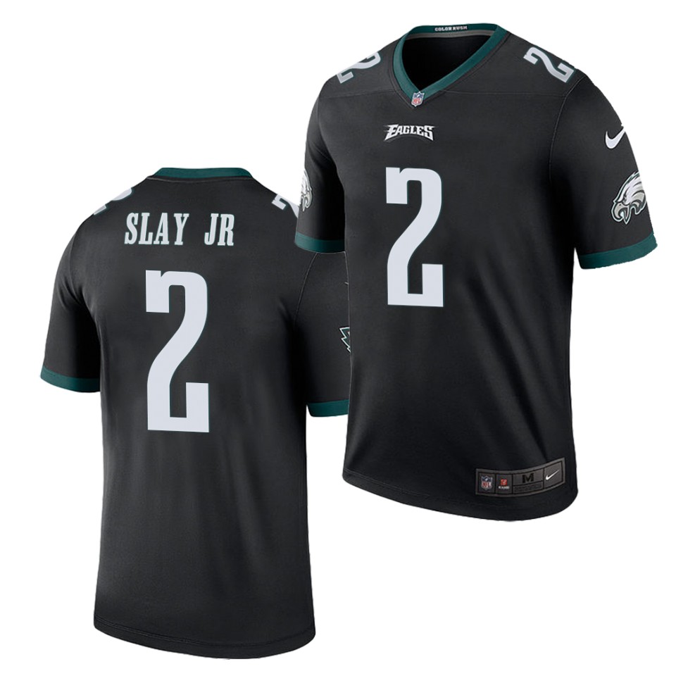 ens Philadelphia Eagles #2 Darius Slay Jr Nike Black NFL Vapor Limited Jersey