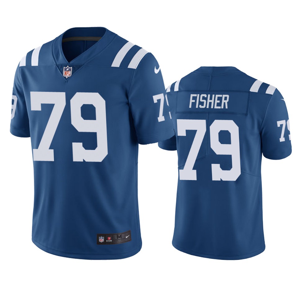 eric fisher colts color rush limited royal jersey