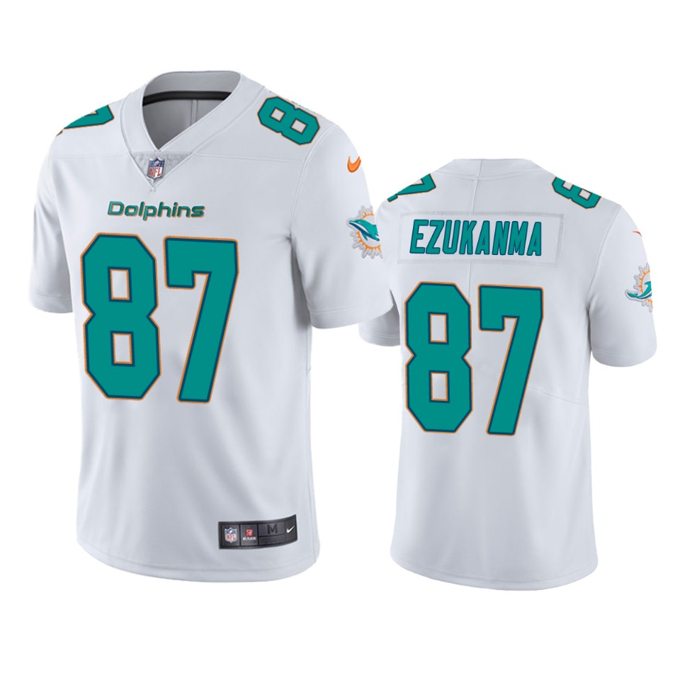 erik ezukanma dolphins white vapor jersey 0a