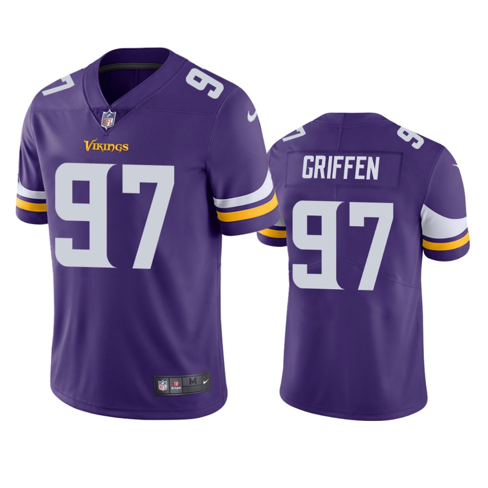 everson griffen vikings purple vapor jersey