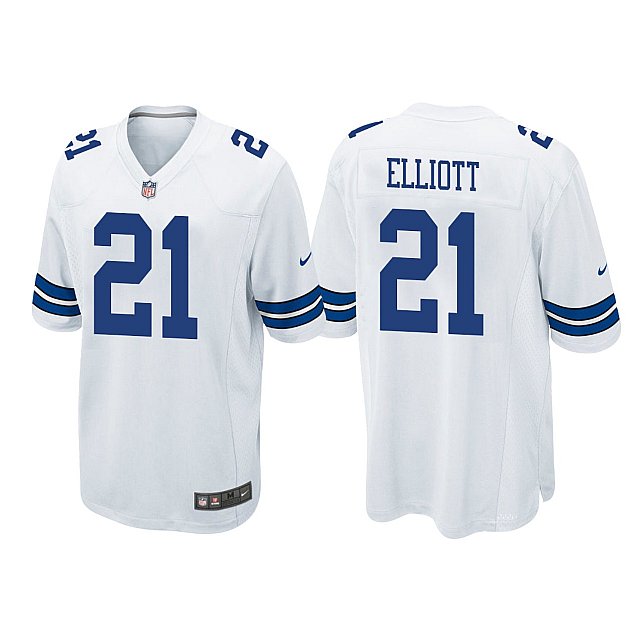 ezekiel-elliott-cowboys-game-white-jersey-middle