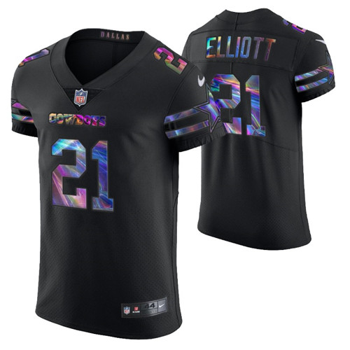 ezekiel-elliott-vapor-elite-jersey-black-men's