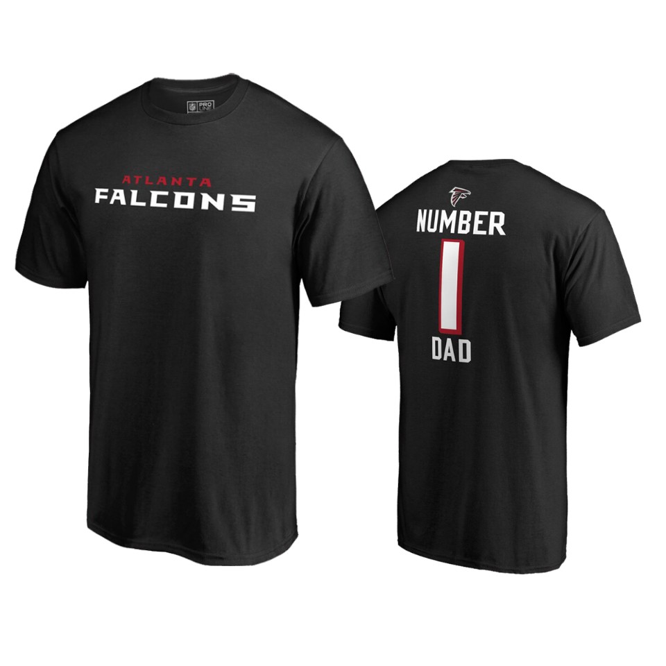 falcons-black-2019-father's-day-number-1-dad-t-shirt