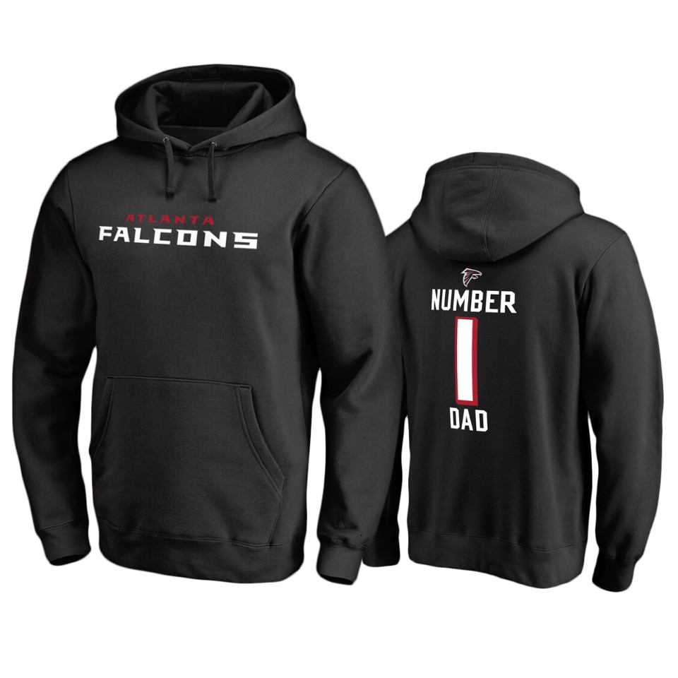 falcons-black-number-1-dad-pullover-hoodie