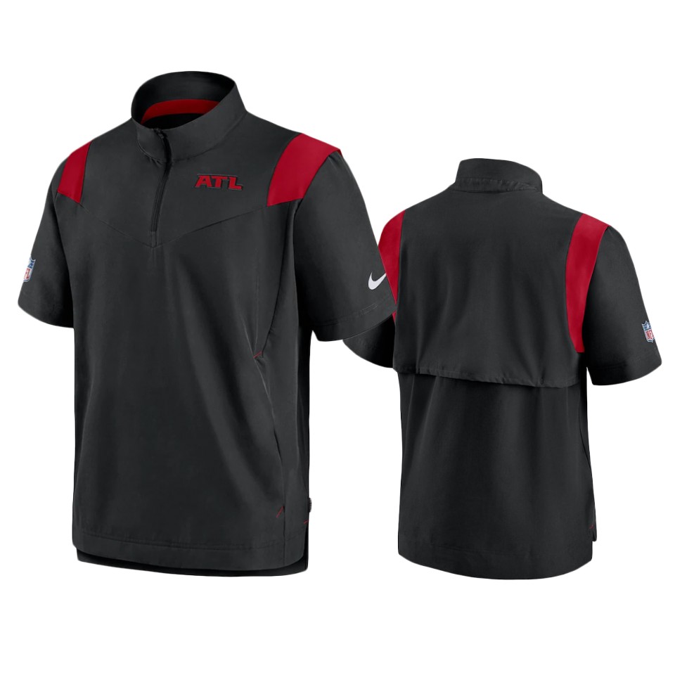 falcons-black-sideline-coaches-quarter-zip-jacket