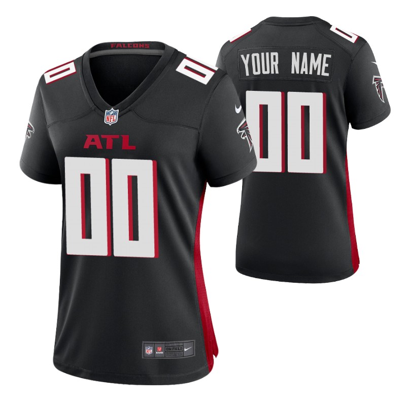 falcons-custom-game-jersey-black-women's