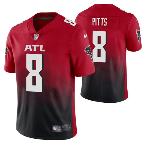 falcons-kyle-pitts-2021-nfl-draft-vapor-limited-jersey-red-men