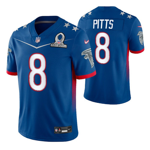 falcons-kyle-pitts-2022-nfc-pro-bowl-jersey-royal-game