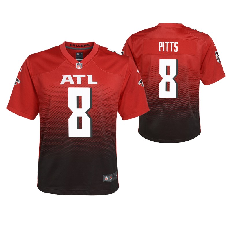 falcons-kyle-pitts-alternate-game-youth-jersey-red
