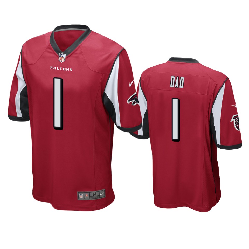 falcons-red-2019-father's-day-number-1-dad-jersey