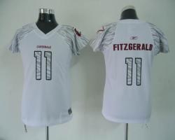 Fitgzerald #11 Arizona Cardinals Women Zebre Jerseys
