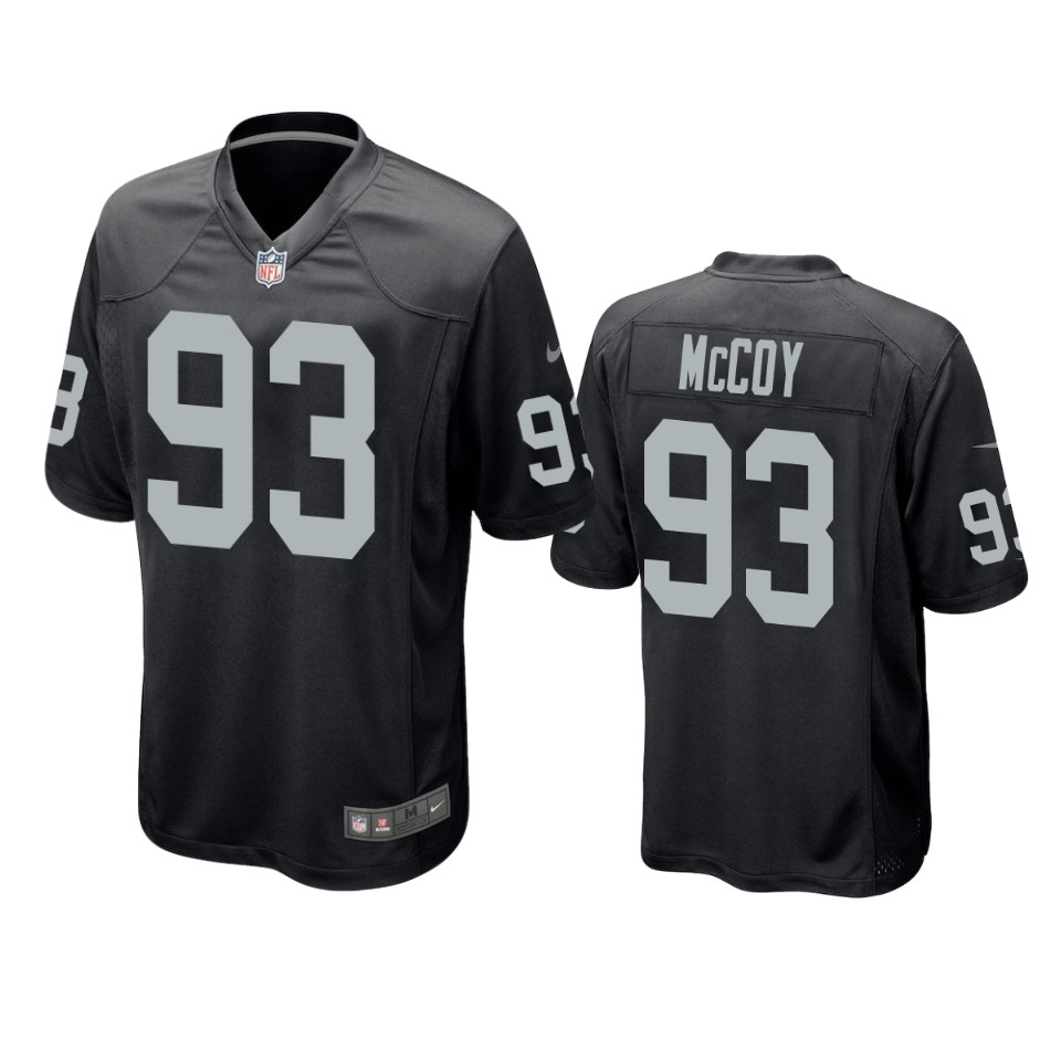 gerald mccoy raiders black game jersey 0a