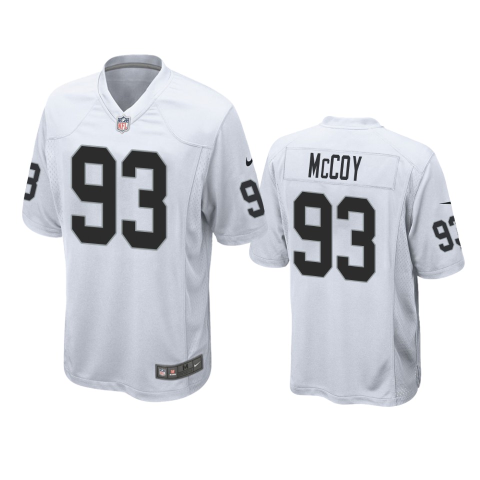 gerald mccoy raiders white game jersey 0a