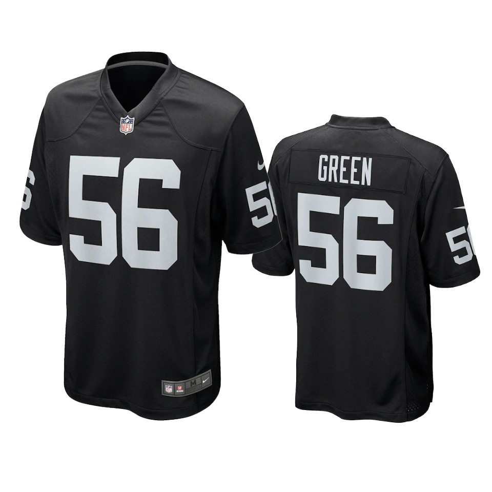 gerri green raiders black game jersey