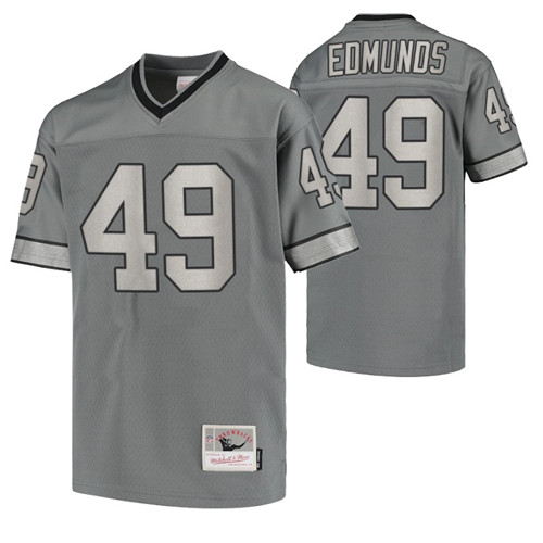 giants tremaine edmunds vintage jersey charcoal