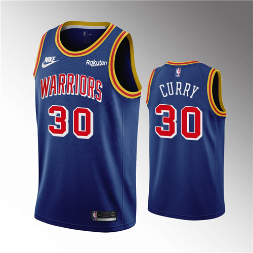 golden state warriors classic edition stephen curry swingman blue jersey