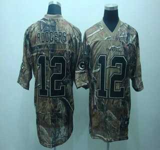 NFL Green Bay Packers #12 Aaron Rodgers {2010 Real Tree Collection}