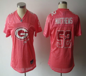 green bay packers #52 matthews red jerseys