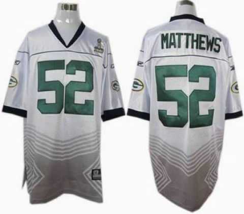 Green Bay Packers 52 Clav Matthews Champions Fashion Super Bowl Xlv Jersey White