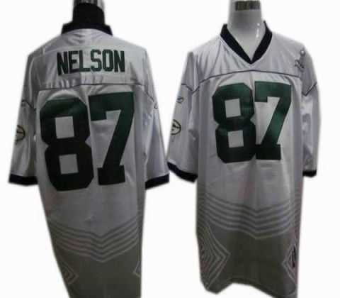 Green Bay Packers 87 Jordy Nelson 2011 Champions Fashion Super Bowl Xlv Jerseys White