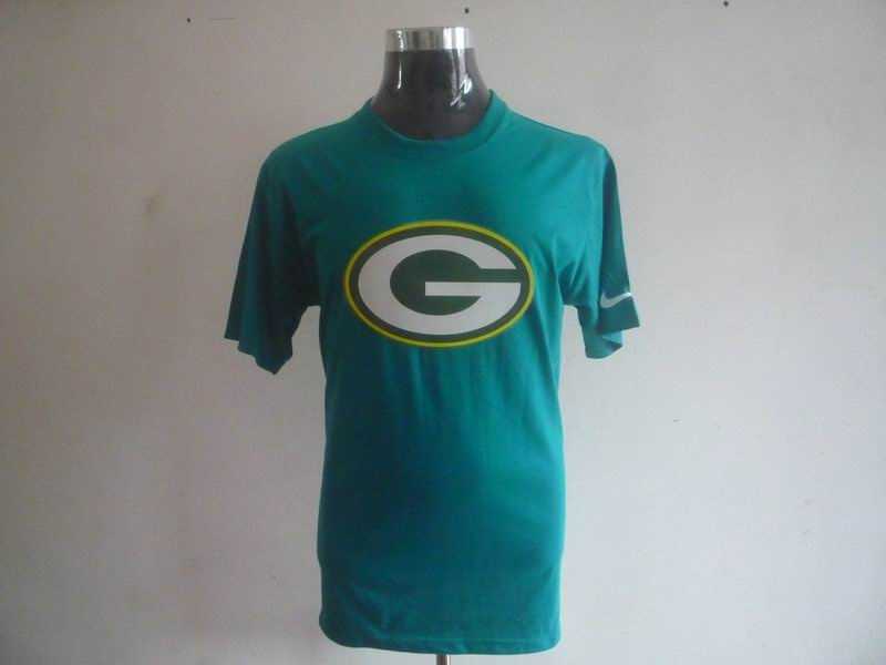 green bay packers sideline legend authentic logo dri-fit t-shirt -green