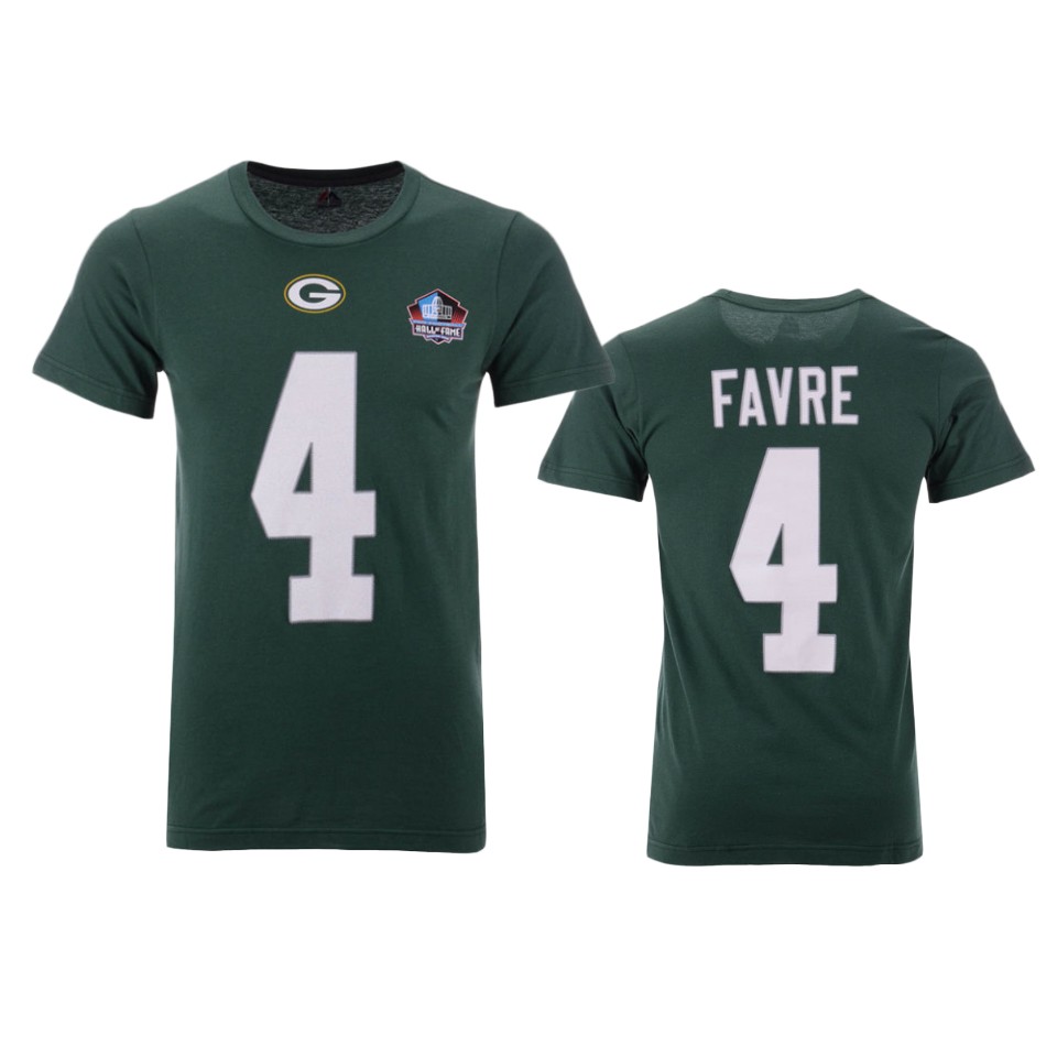 green men's brett favre t shirt