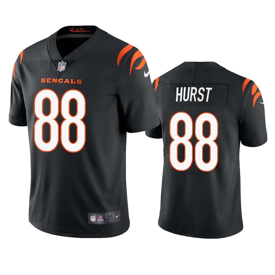 hayden hurst bengals black vapor jersey