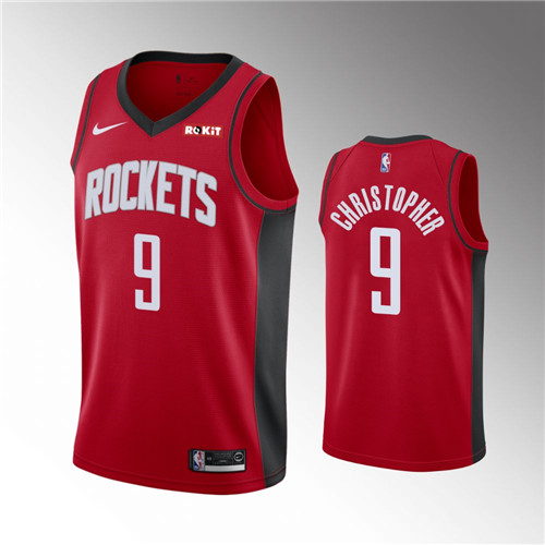 Houston Rockets Josh Christopher Icon Edition Red Jersey #9