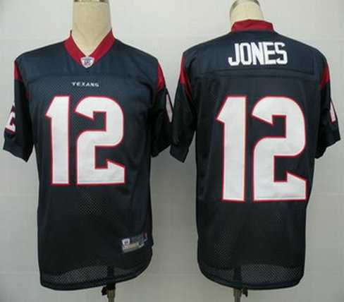 houston texans 12 jacoby jones blue jerseys