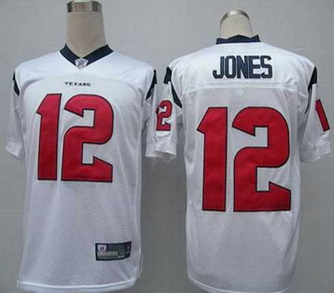 houston texans 12 jacoby jones white jerseys