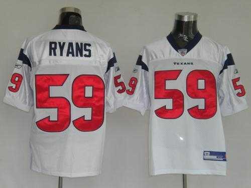houston texans 59 demeco ryans white jerseys
