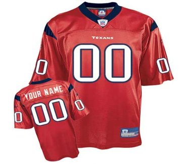 houston texans customized replica alternate jerseys