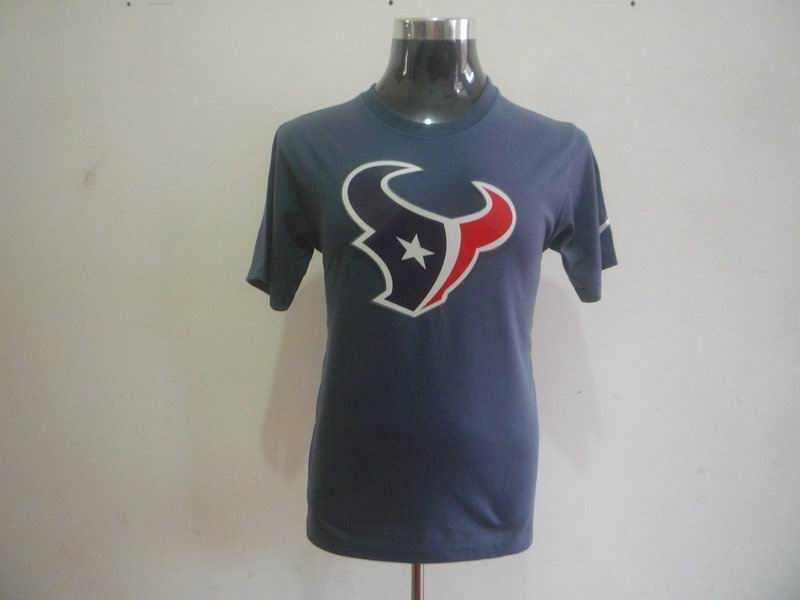 houston texans sideline legend authentic font dri-fit t-shirt -grey