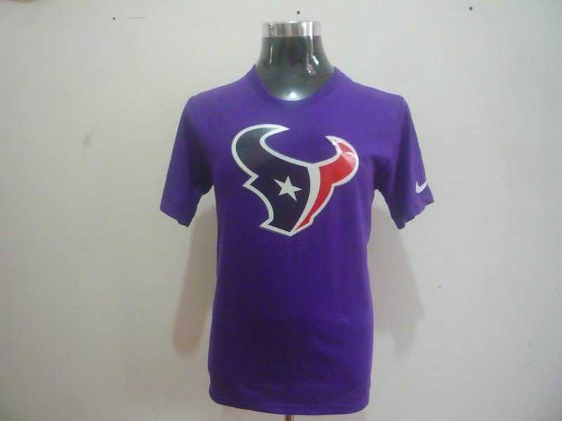houston texans sideline legend authentic font dri-fit t-shirt -purple
