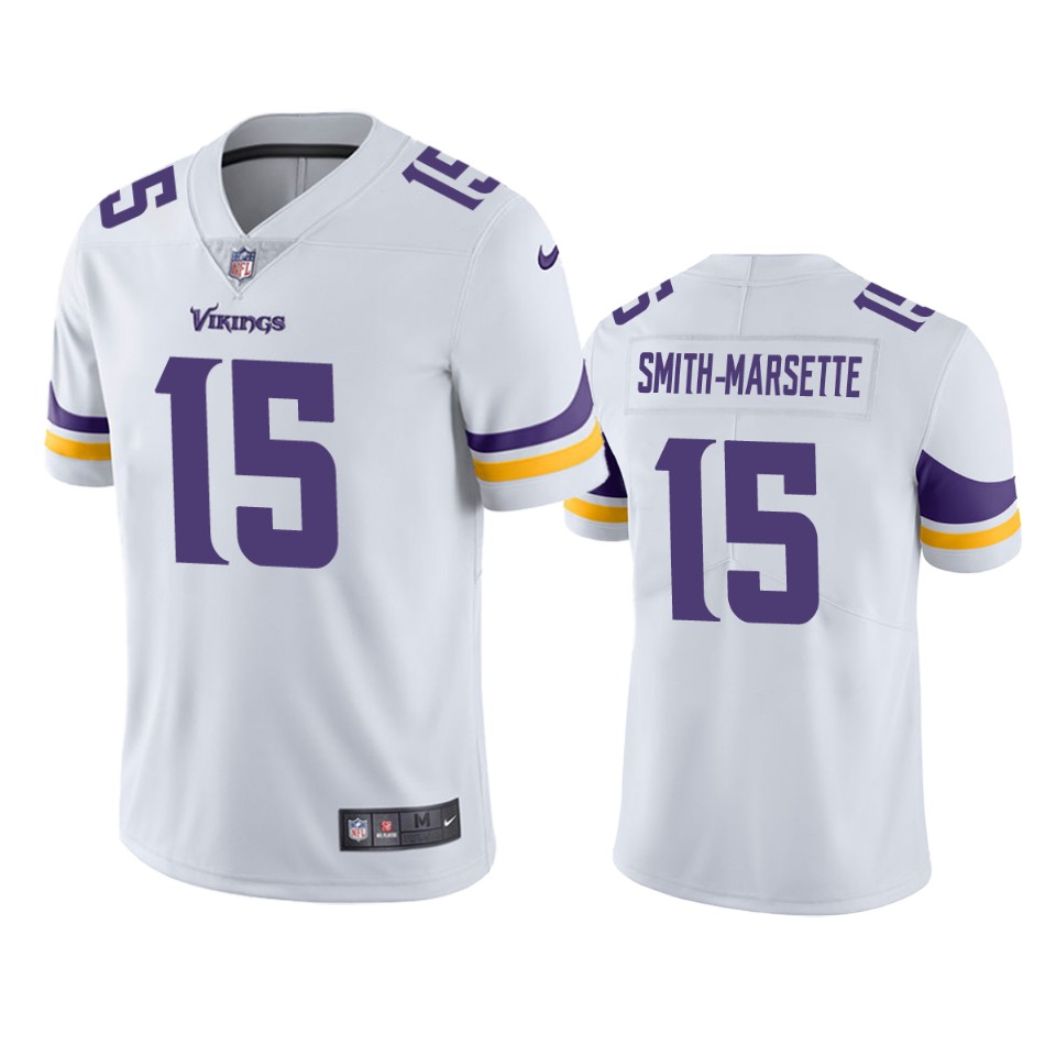 ihmir smith marsette vikings white vapor limited jersey
