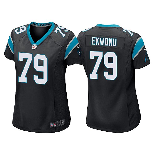 ikem-ekwonu-panthers-2022-nfl-draft-women-black-game-jersey-middle