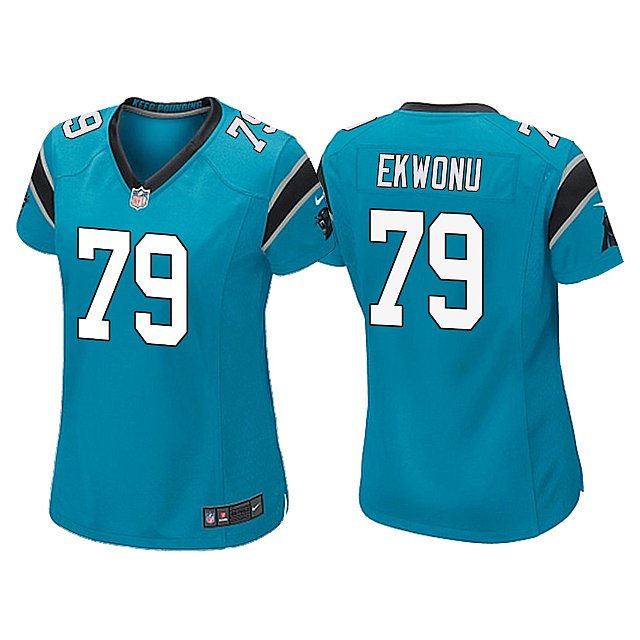 ikem-ekwonu-panthers-2022-nfl-draft-women-blue-game-jersey-middle