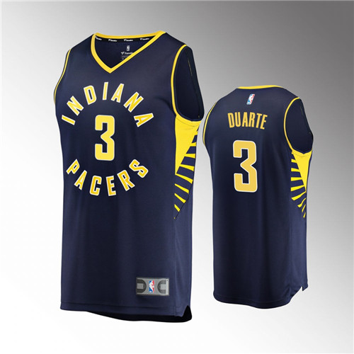 Indiana Pacers Chris Duarte Replica Top Rookie Ladder 2021-22 stitched Jersey #3