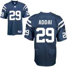 indianapolis colts #29 joseph addai blue