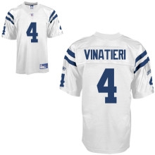 indianapolis colts #4 adam vinatieri white jersey