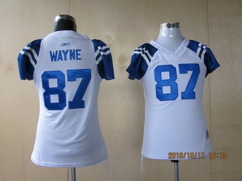 indianapolis colts #87 wayne white womens jerseys