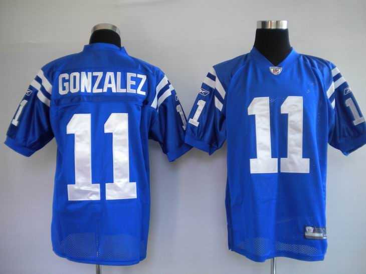 indianapolis colts 11 gonzalez blue