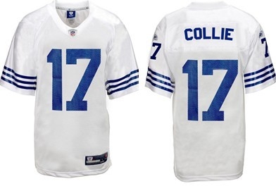 indianapolis colts 17 austin collie new white jersey