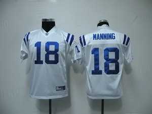 indianapolis colts 18 peyton manning white kids jerseys
