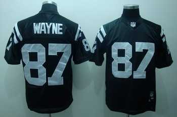 indianapolis colts 87 reggie wayne black jerseys1